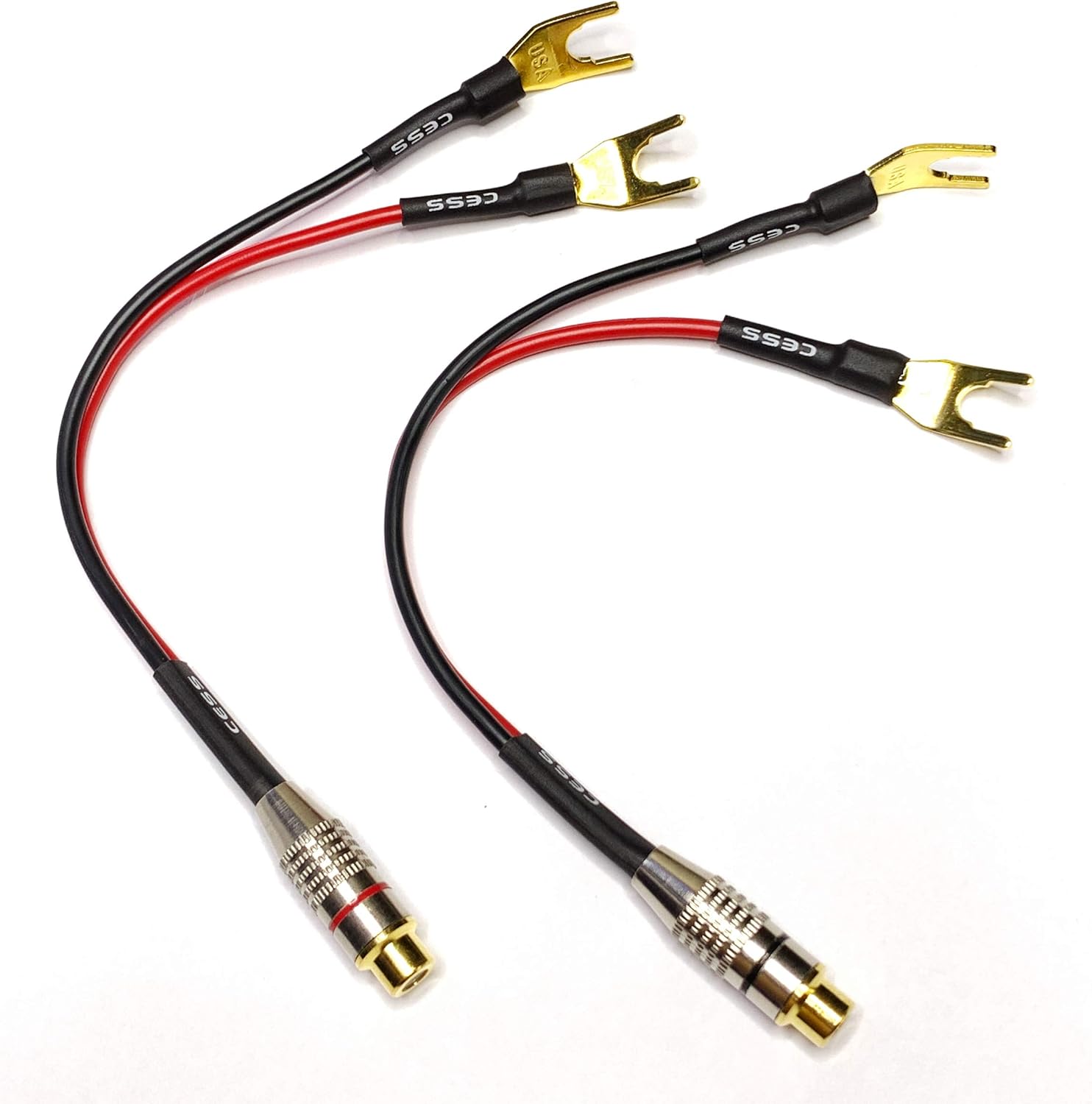 CESS021 Binding Post Barrier Spade Fork Plug Connectors to