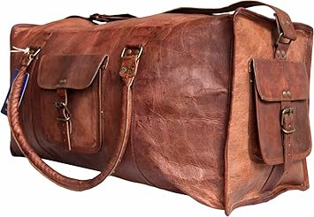 Cool Stuff 22 Leather Overnight Bag Travel Duffel Weekend Bag