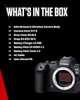 Canon EOS R6 Mark II Full Frame Mirrorless Camera + 2 Batteries Kit view 9