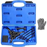 ReluxGo Harmonic Balancer Damper Pulley Puller Set, Upgraded Version 3 Jaw Puller for Removing Harmonic Damper and Balancers 