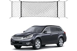 OMOCYRA Trunk Cargo Net Compatible with Subaru Outback New 2024 2023 2022 2021 2020 2019 2018 2017 2016 2015-2000 Premier Nylon Tailgate Netting (Large)