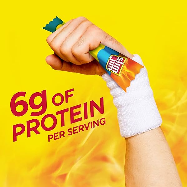SLIM JIM SMOKED MEAT STICKS, MILD FLAVOR, 6G PROTEIN PER SERVING, SNACK SIZE, 0.28 OZ. (26 COUNT)