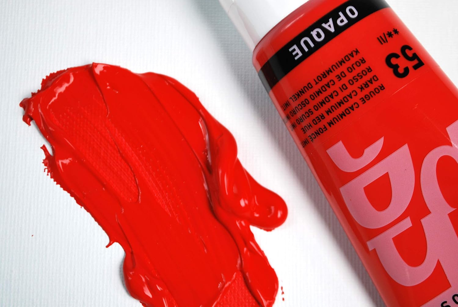 Pébéo High Viscosity Studio Acrylic Paint 250 ml Tube Prussian Blue, Prussian Blue Hue, 500 ml (Pack of 1) - Image 4