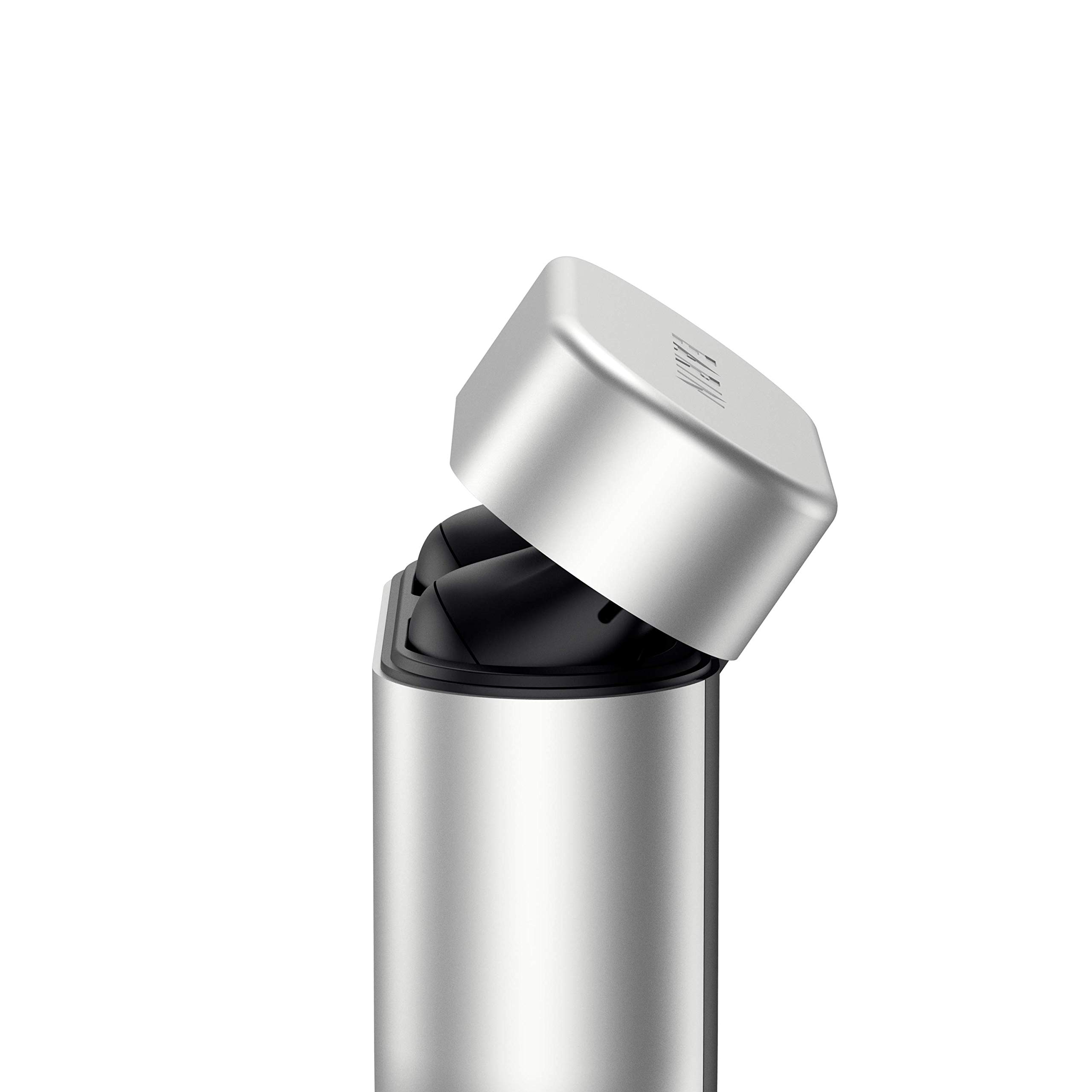 EARIN A-3 - The Original True Wireless Earphones - Open Design Comfortable Earbuds - Silver Aluminum Charging Case - 5 Hours of Playtime - Bluetooth - Wireless & USB-C Charging