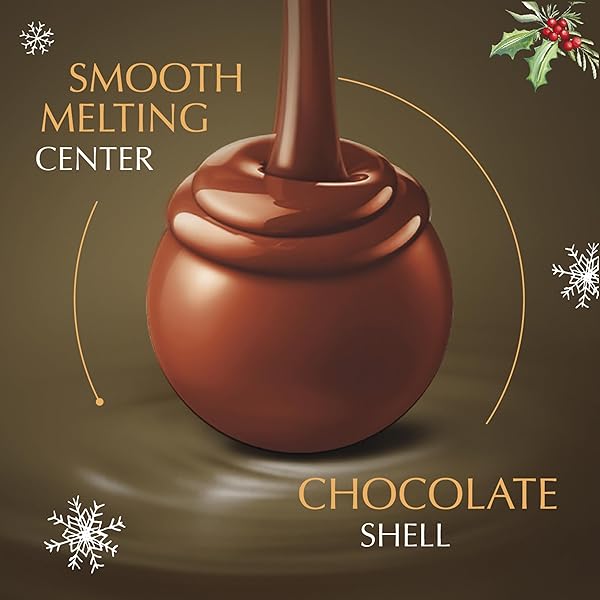 LINDT LINDOR ASSORTED CHOCOLATE CANDY TRUFFLES TRADITIONS GIFT BOX, ASSORTED CHOCOLATE WITH SMOOTH, MELTING TRUFFLE CENTER, 6.8 OZ.
