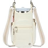 Telena Water Bottle Holder with Strap RFID Crossbody Bags for Women for Walking, Hiking, Cycling