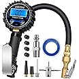 AstroAI Digital Tire Inflator with Pressure Gauge, 250 PSI Tire Pressure Gauge, Heavy Duty Air Compressor Accessories with Ai
