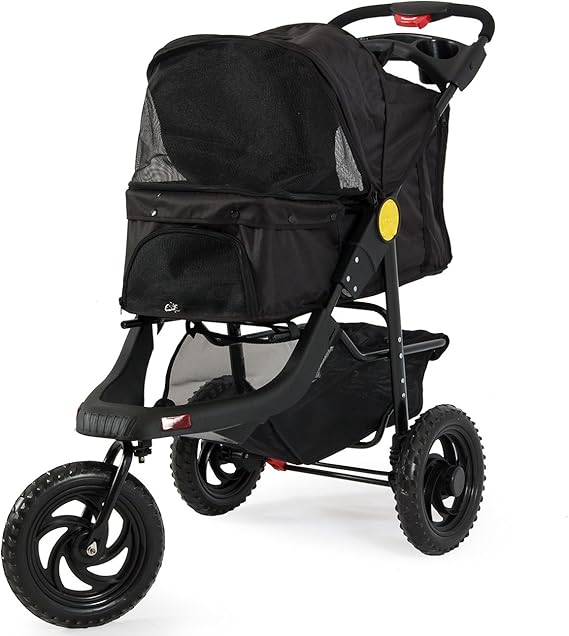 paws and pals deluxe folding stroller