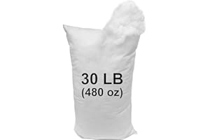 Pillow Stuffing Polyester Stuffing Fiber Fill 30 LB Bag