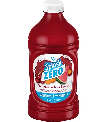 Amazon.com : V8 Splash Watermelon Cherry Flavored Juice Beverage