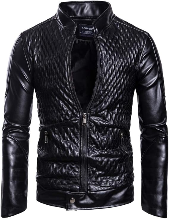 Amazon Manmaster マンマスター ライダースジャケット Pu レザージャケット 革ジャン Ma 1 メンズ Ch305 コート ジャケット 通販