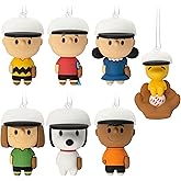 Hallmark Peanuts Baseball Mystery Miniature Christmas Ornaments, Set of 2
