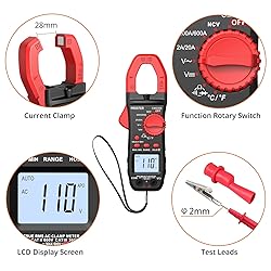 Proster Digital Clamp Meter TRMS 600A AC Current