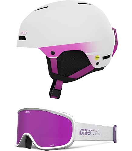 Amazon.com: Giro Ledge FS MIPS Snow Helmet/Goggle Combo - (Combo