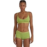Organic Basics Women's Core Ribbed Open Back Scoop Neck Bralette