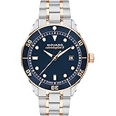 Movado Heritage Series Calendoplan S Men's Watch - Swiss Quartz Movement, Stainless Steel Link Bracelet - 5 ATM Water Resistance - Sport Luxury Fashion Timepiece for Him - 43mm