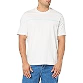 Armani Exchange Mens Line Logo Branded Short Sleeve T-Shirt