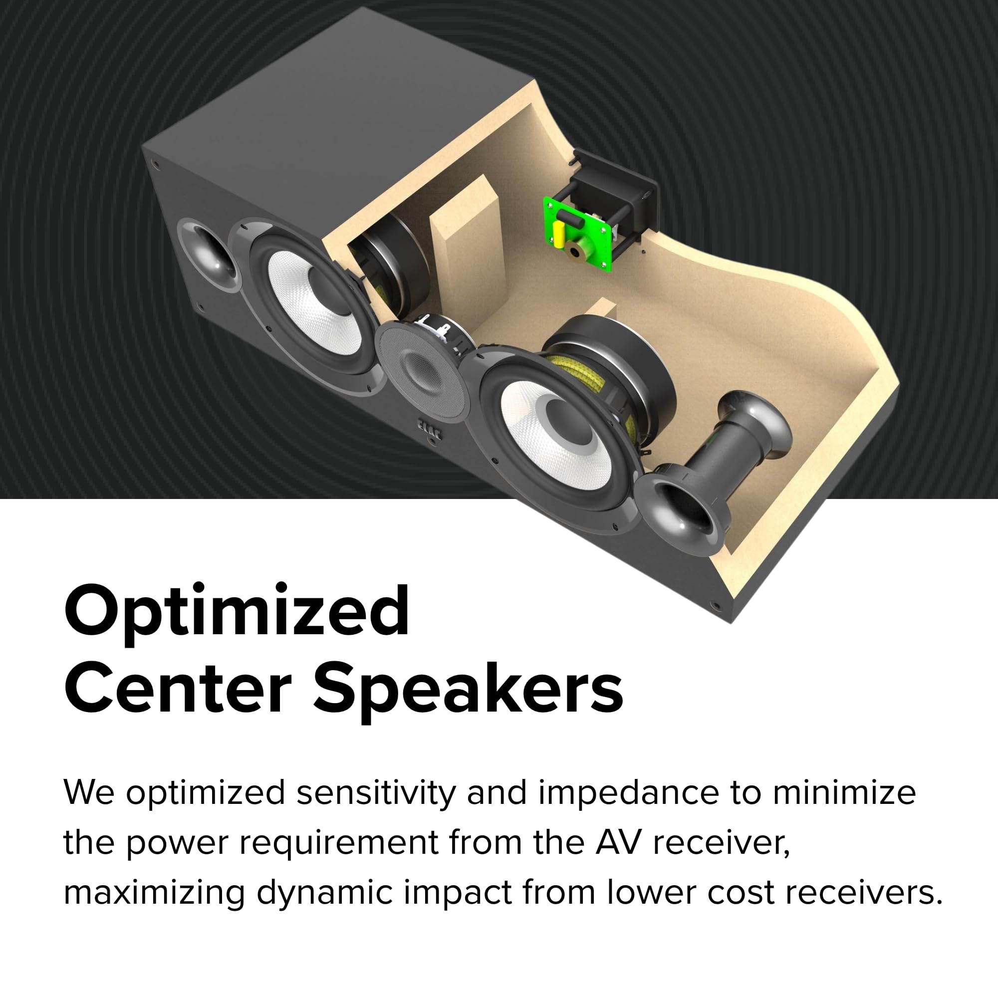 ELAC Debut 2.0 A4.2 Dolby Atmos Module Speakers, Black (Pair