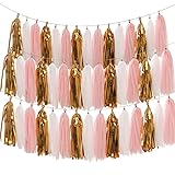 Derhom Tissue Paper Tassel Garland - 20pcs Tassels
