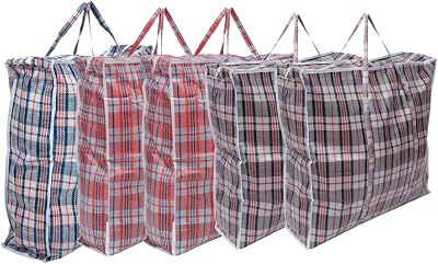 Straame Multipurpose Laundry and Storage Bags 60x60 5 Pack Large Durable