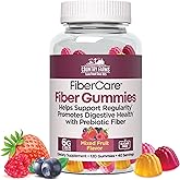 Country Farms Fiber Care Prebiotic Gummies, 6g of Fiber Per Serving, GLP-1 Booster, FOS from Beets, Digestive Health and Bloat, Supports Regularity, Mixed Fruit Flavor, 120 Gummies, 40 Servings