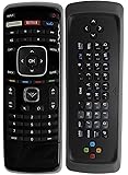 New Smartby XRT300 Remote Control with Keyboard for Vizio TV M320SR M420SR M470NV M550NV M470VSE M650VSE M550VSE M3D460SR E3D320VX D500I-B1 D650I-B2 E231I-B1 with Amazon Netflix Vudu app