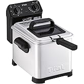 T-Fal Deep Fryer, Friteuse, single Basket Deep Fryer, Semi-Pro Deep Fryer, Stainless Steel /Silver