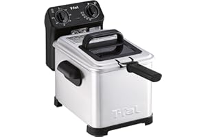 T-Fal Deep Fryer, Friteuse, single Basket Deep Fryer, Semi-Pro Deep Fryer, Stainless Steel