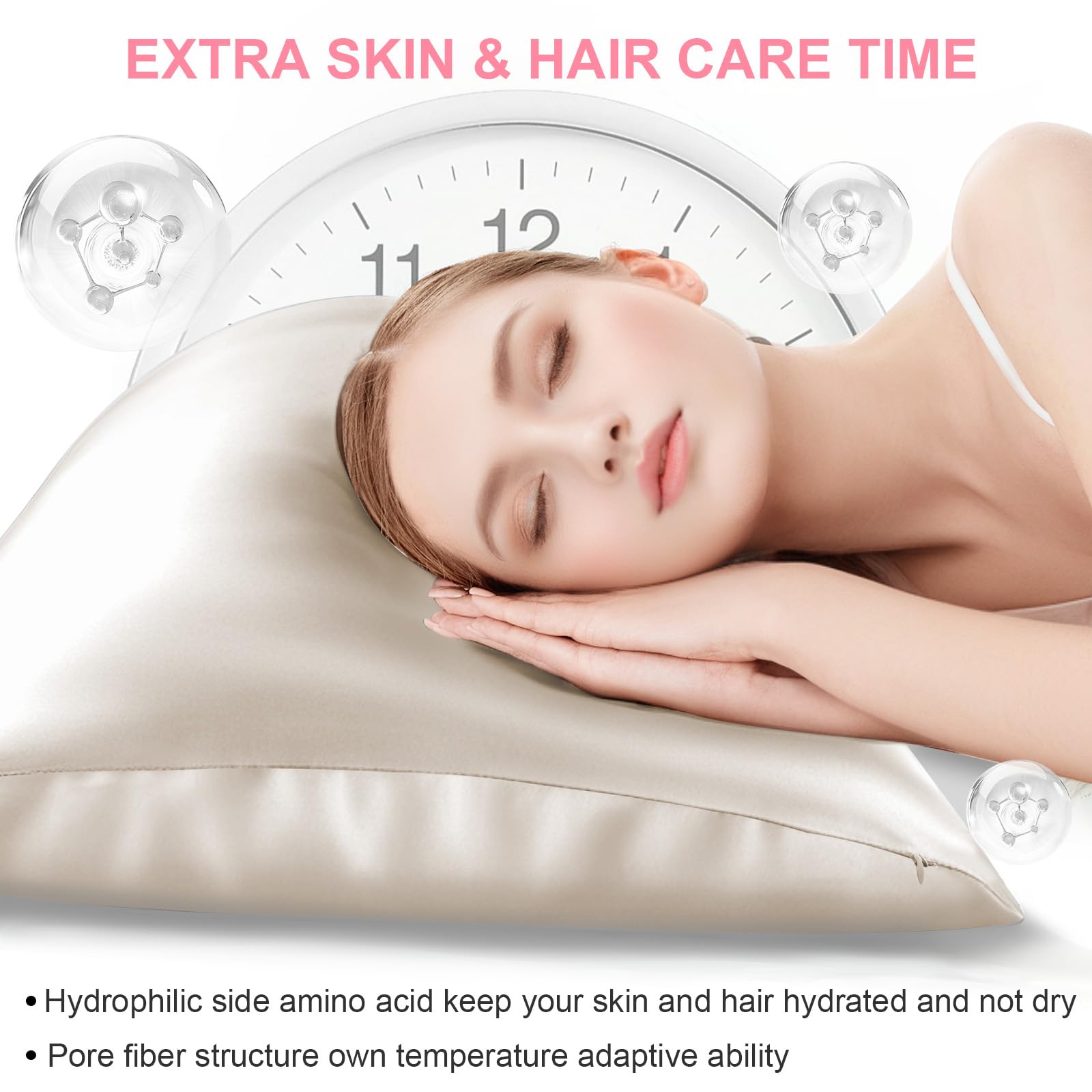 Mulberry Silk Pillow Cases Standard Size with