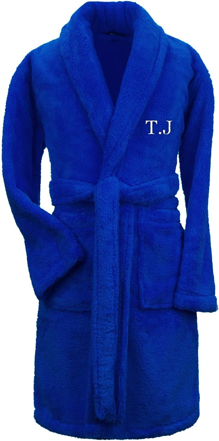 Boys Ultra Soft Plush Bathrobe Made in Turkey
