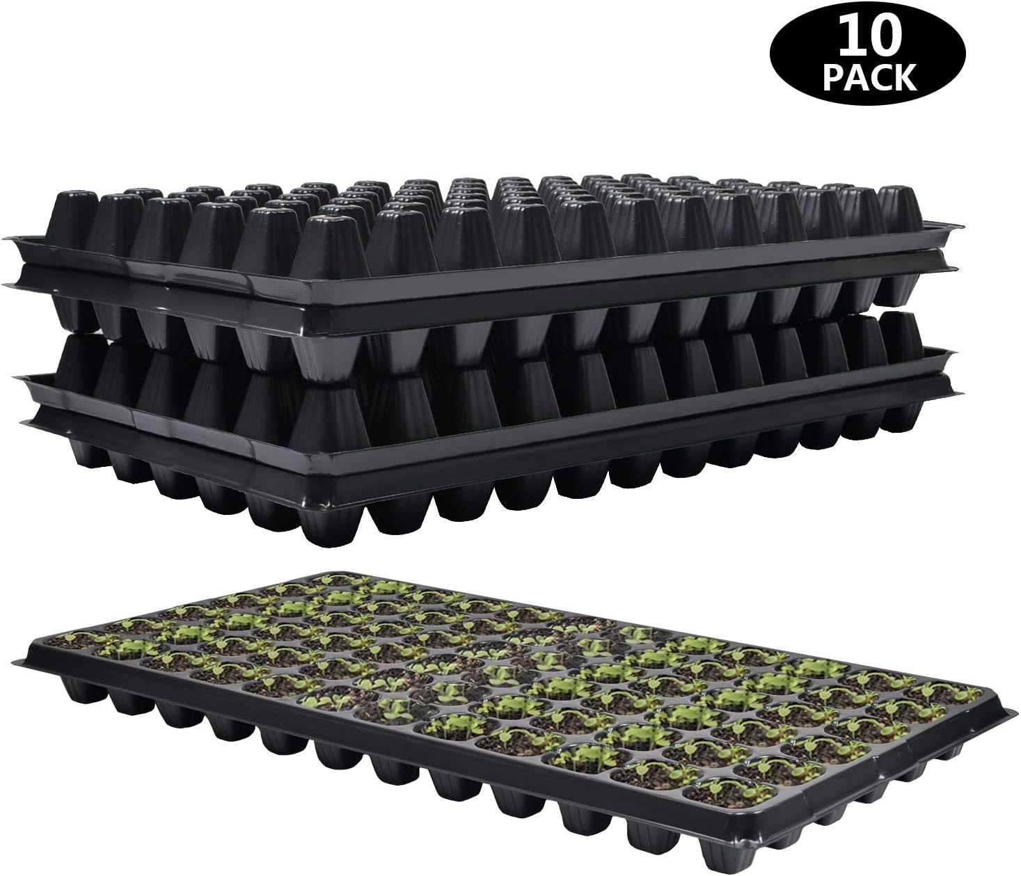 40 X 25 Cell Full Size Seed Tray Inserts Plug Trays Bedding plant Packs