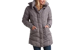 Steve Madden Women's Insulated Quilted Puffer Parka Winter Coat with Hood (S-XL)