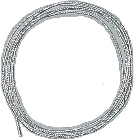 Ø 1mm / Länge: 10 Meter Silikatschnur/Silikatdocht (Grundpreis: EUR 0,80/m) sehr hochwertige und langlebige Faser aufgrund ho