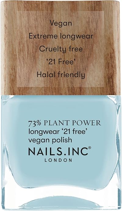 Nails.INC Plant Power Nail Polish Sky's My Limit 14ml 73% Plant Based