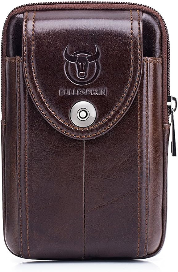 WeeDee Sac Banane Homme en Cuir Sac à Ceinture Sacoches Pochette Housses pour Smartphone 6.2 WeeDee Sac Banane Homme en Cuir Sac à Ceinture Sacoches Pochette Housses pour Smartphone 6.2