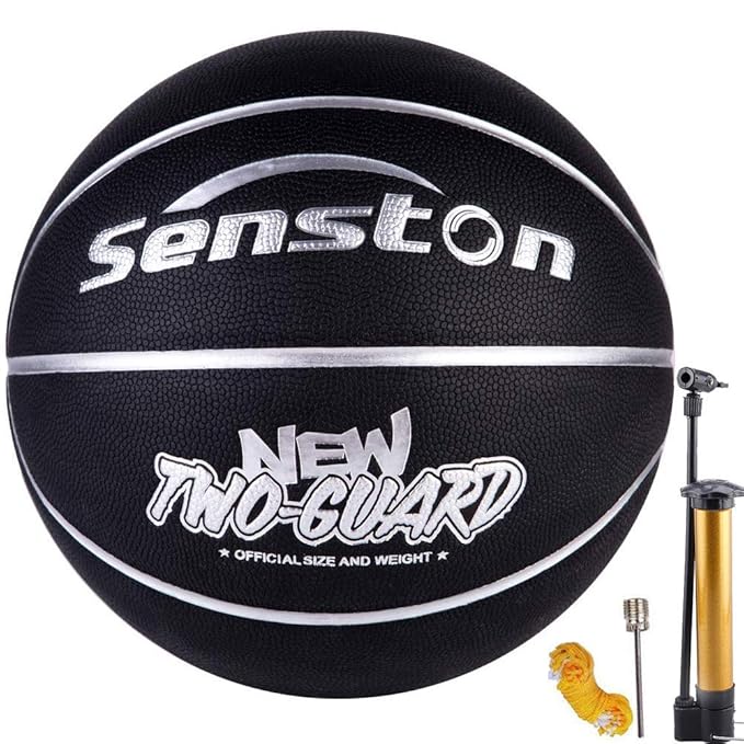 Senston Balon Baloncesto Interior/Exterior Balon de Baloncesto ...