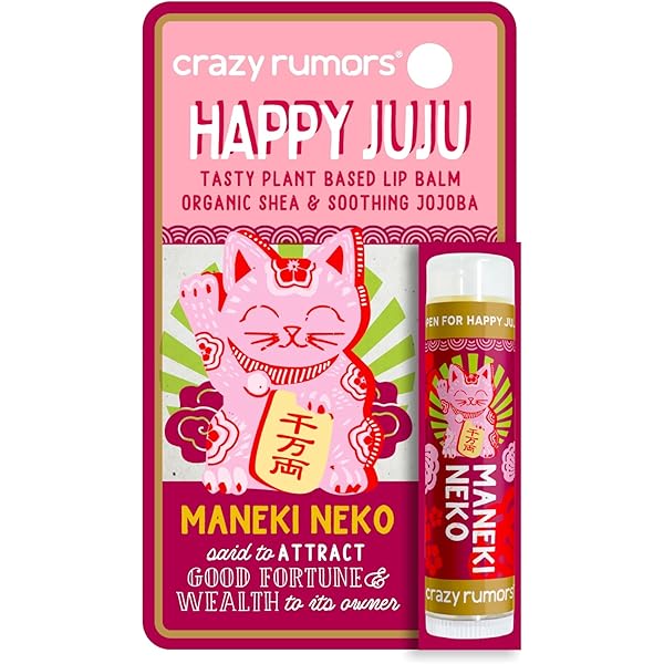 Amazon.com : Crazy Rumors Happy Juju All Natural, Plant-Based Lip