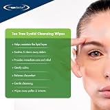 The Eye Doctor Tea Tree Eyelid Wipes 20 Gentle Biodegradable Clean Soothe Dry view 4