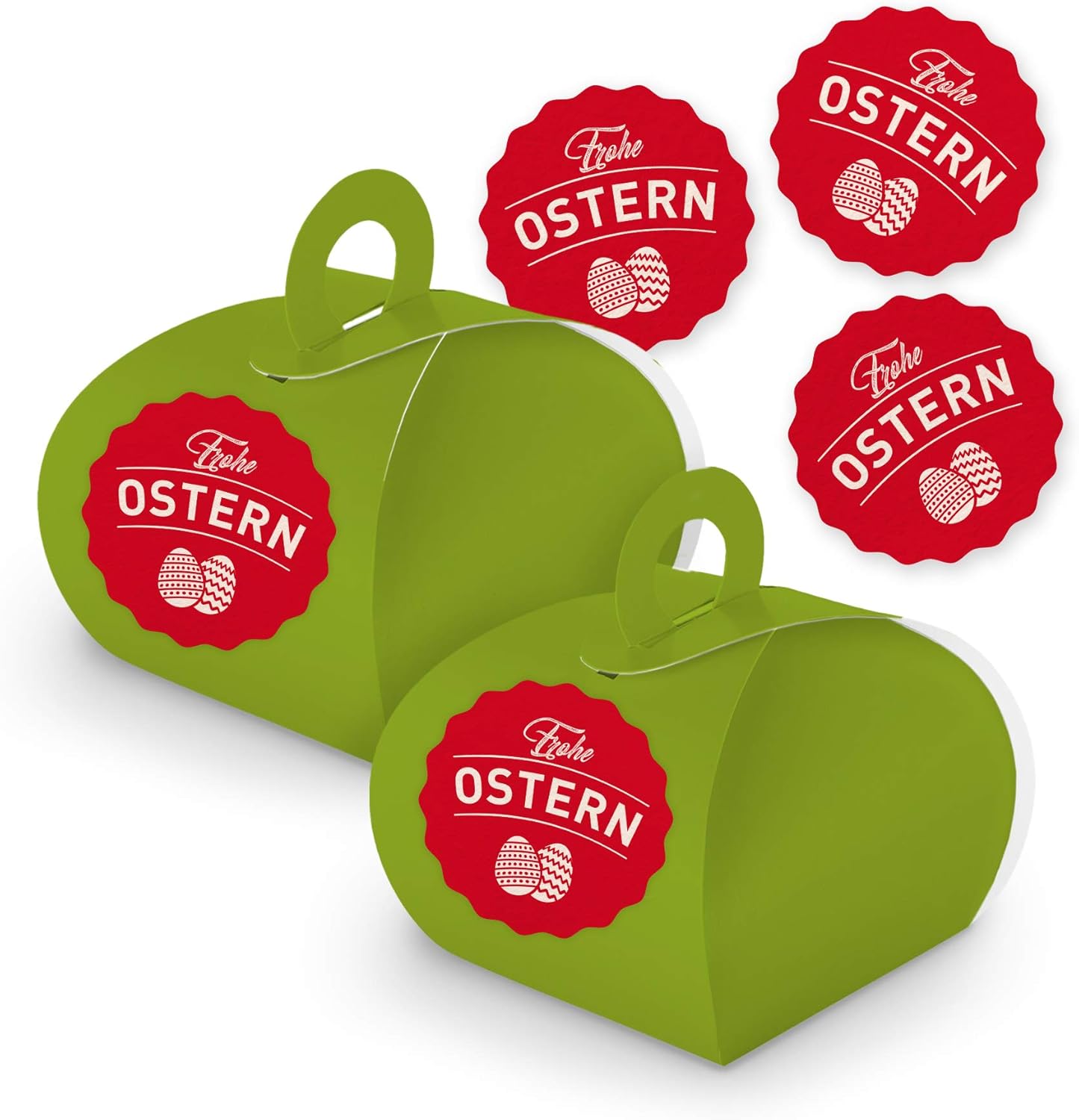 Blau, Aufkleber 5,5cm itenga Frohe Ostern Aufkleber Bunt ...