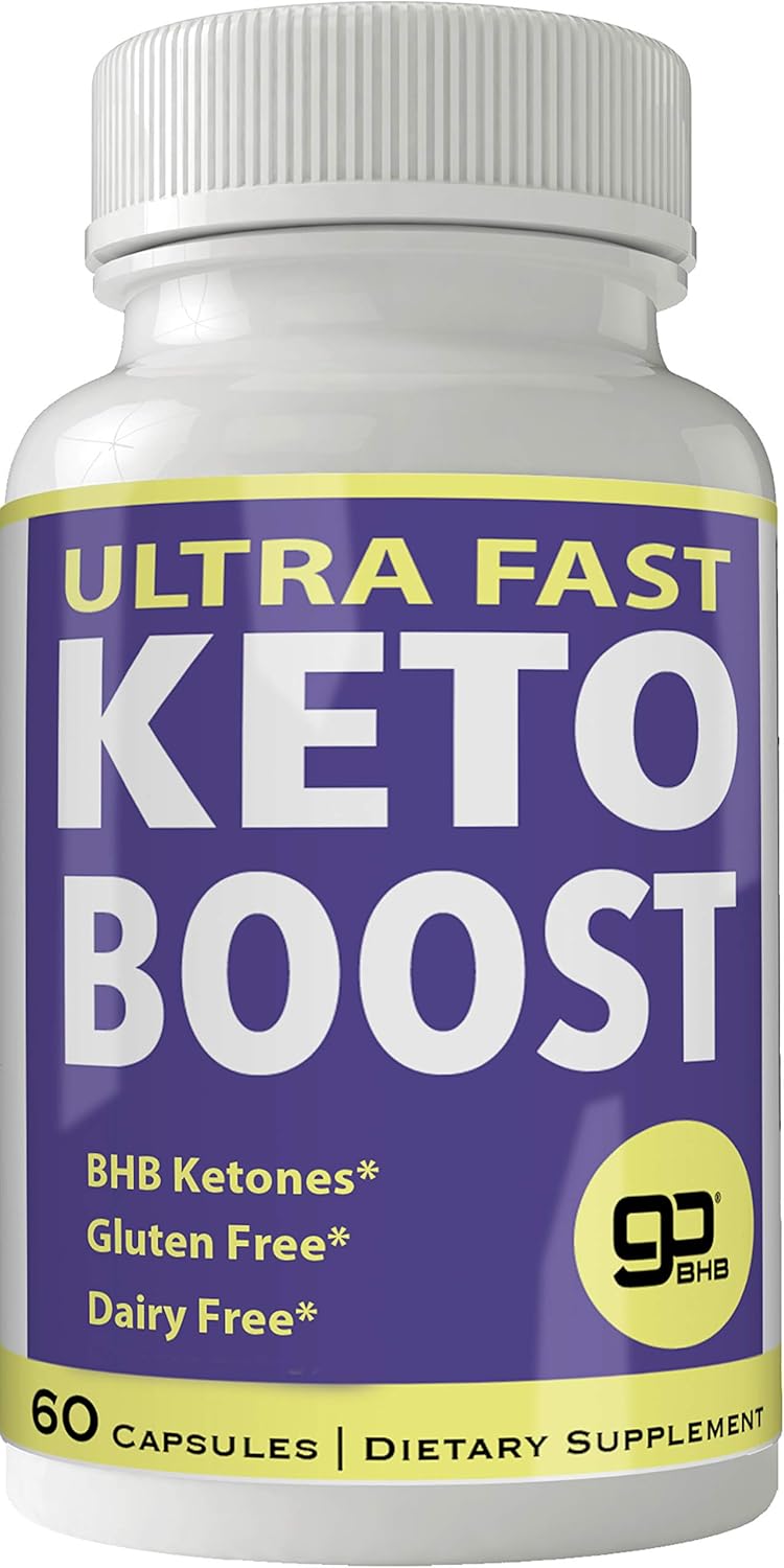 Ultra Fast Keto Boost Weight Loss Pills with Advanced Natural Ketogenic BHB Burn Fat Supplement Formula 800MG Capsules