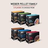 Weber Alderwood Wood Pellets 8kg for Smoking Fish FSC Certified EU view 4