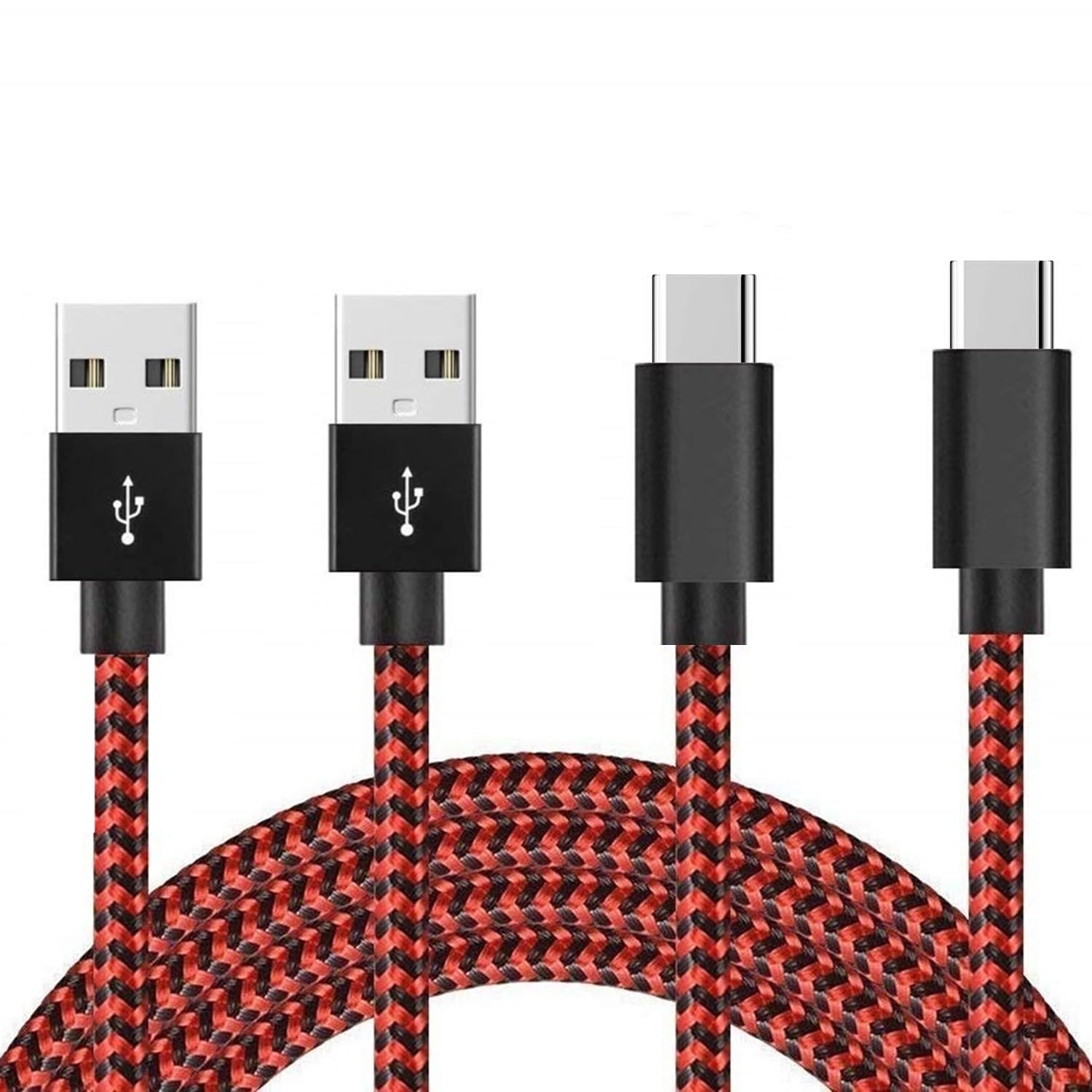 Photo 1 of PS5 Controller Charger,2Pack-3.3FT Type C Charger Charging Cable for PS5 Controller,for Xbox Series X,for Xbox Series S,for Nintendo Switch Controller, iPhone 16/15 Pro Max, 2021 & Newer Kindle, Roku