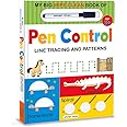 My Big Wipe And Clean Book of Pen Control for Kids: Line Tracing And Patterns
