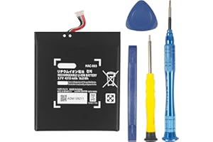 JUBOTY 4310mAh HAC-003 Battery for Nintendo Switch Game Console Model HAC-003 2017/ HAC-001, New Upgrade High Conversion Li-ion High Capacity Battery Replacement with 4 Repair Tools