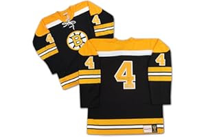 Bobby Orr Signed Black Boston M&N Jersey