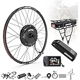 Varstrom 48V 1000W 1500W Ebike Conversion Kit Front Rear Wheel Hub Motor | 26"/27.5"/28"/29"/700C Ebike Conversion Kit | Disc-Brake | Optional Battery &amp; LCD Display | for Mountain City Road Bike