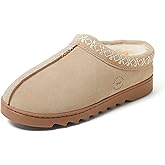 Dearfoams womens Suede Indoor Outdoor Doreen Clog