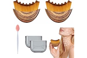 NALVEX New Lymphatic Contour Face Brush (2 Pack) – Facial Massage Tool for Face & Neck Sculpting, Relaxation & Skin Revitaliz