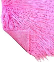 Ice Fabrics Faux Fur Fabric Squares - 14x14 Inches