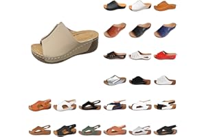 GENERIC Platform Sandals Women Orthopedic Sandals Arch Support Summer Lightweight Sandals Wedge Slippers Damping Sole